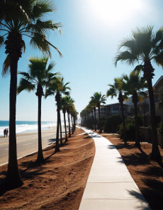 Landscape of Malibu